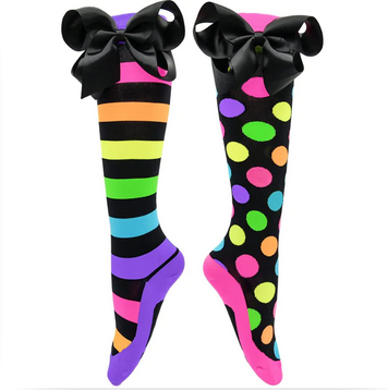 Liquorice Bows Socks